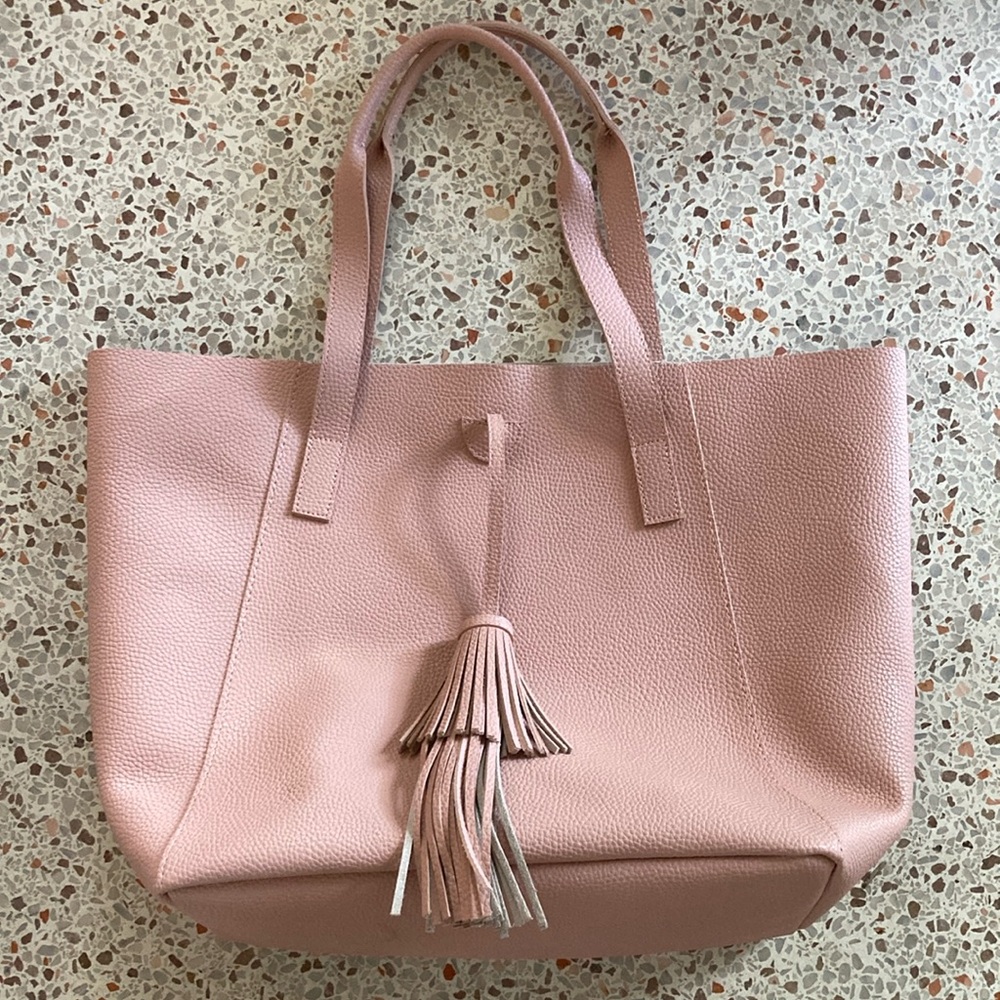 Pink Tote Bag
